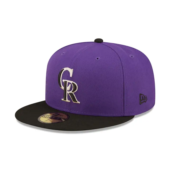 COLORADO ROCKIES MLB AKA 2.0 59FIFTY VIOLET/NOIR/VIOLET