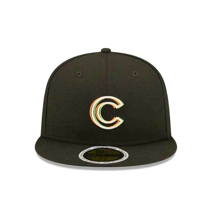 CASQUETTE 59FIFTY CHICAGO CUBS MLB 3D GLOW NOIR/GRIS