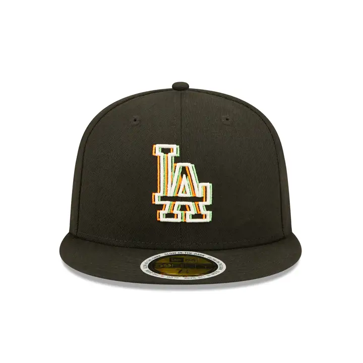 LOS ANGELES DODGERS MLB 3D GLOW 59FIFTY NOI/GRI