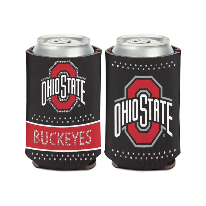 Refroidisseur de canettes Ohio State Buckeyes Bling