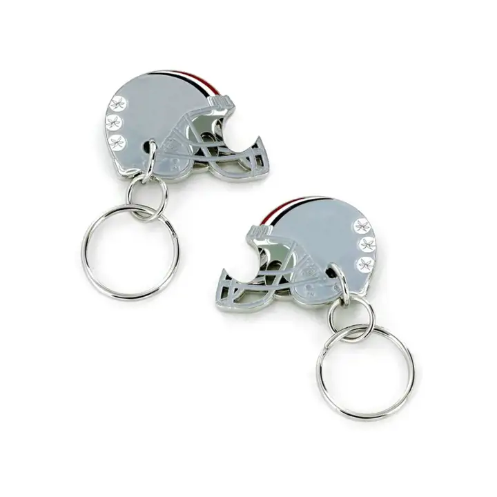 Porte-clés décapsuleur casque 2 faces Ohio State Buckeyes comme