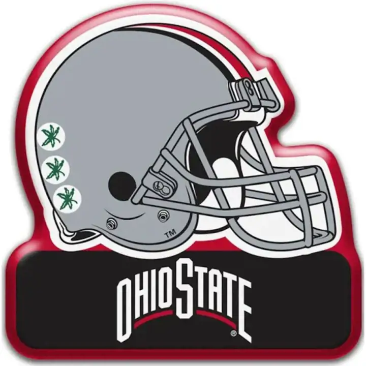 "Aimant de casque robuste de 3 po Ohio State Buckeyes"