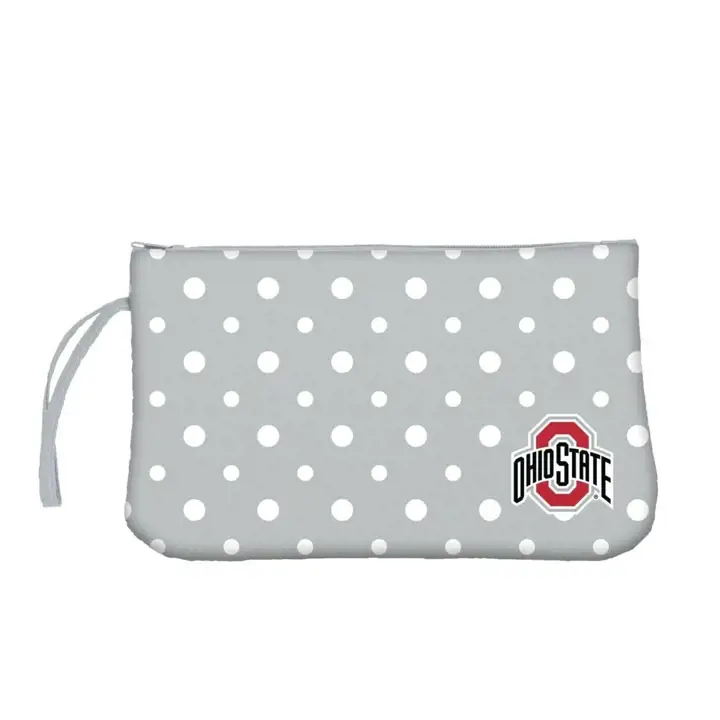Dragonne Ohio State Buckeyes à pois
