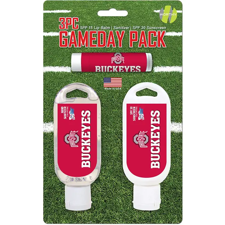 Ohio State Buckeyes lot de 3 pour les jours de match