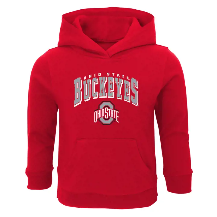 Ohio State Buckeyes NCAA Sweat à Capuche Polaire BF Jeune 21 Rouge