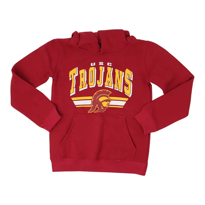Sweat à capuche polaire USC Trojans NCAA pour jeune enfant 21 MAR