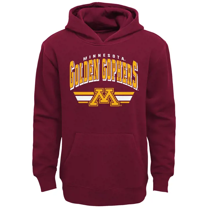 Sweat à capuche en molleton NCAA Minnesota Golden Gophers pour jeune 21 MAR