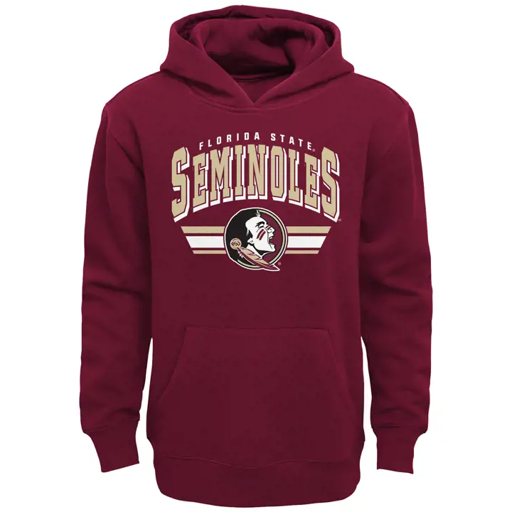 Sweat à capuche en molleton pour jeune NCAA Florida State Seminoles 21 MAR