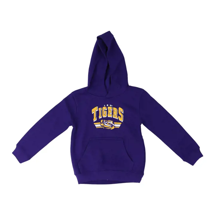 L.S.U. NCAA Enfants BF Sweat à capuche polaire 21 VIO