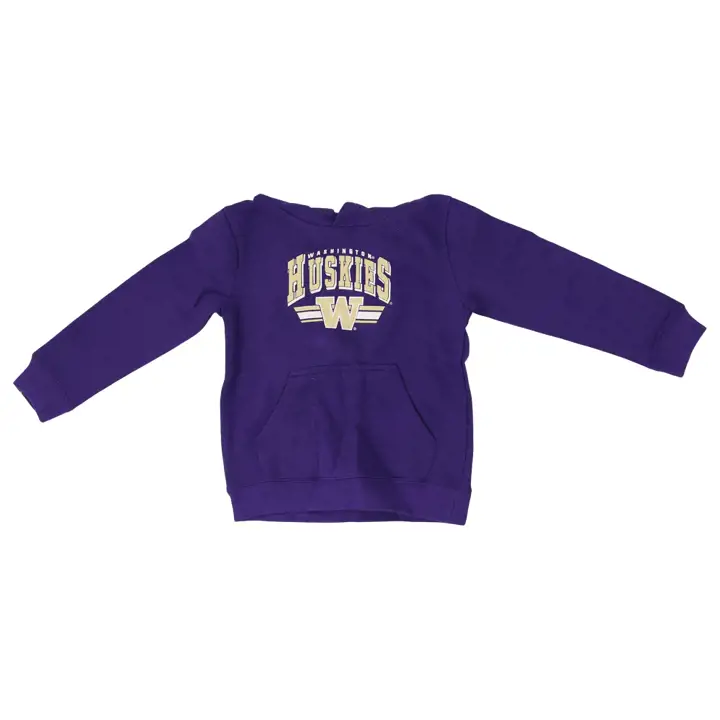Chandail en molleton à capuchon Washington Huskies NCAA pour enfant BF 21 PUR