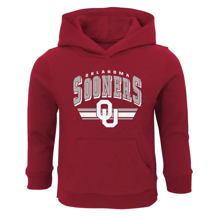 Sweat à capuche polaire BF Oklahoma Sooners NCAA pour tout-petit 21 CRIM