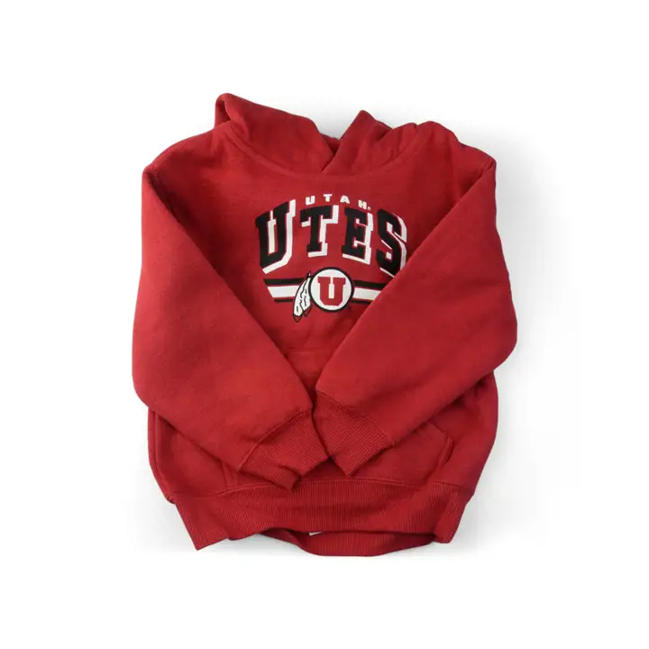 Sweat à capuche polaire pour tout-petit NCAA Utah Utes 21 ROUGE
