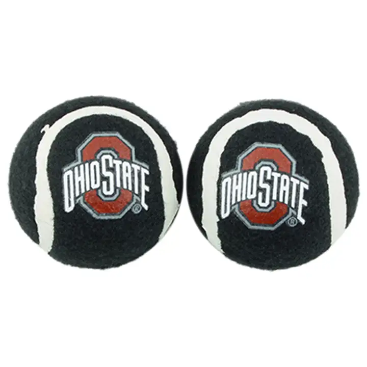 Balles de tennis Ohio State Buckeyes, 2 pièces, ast