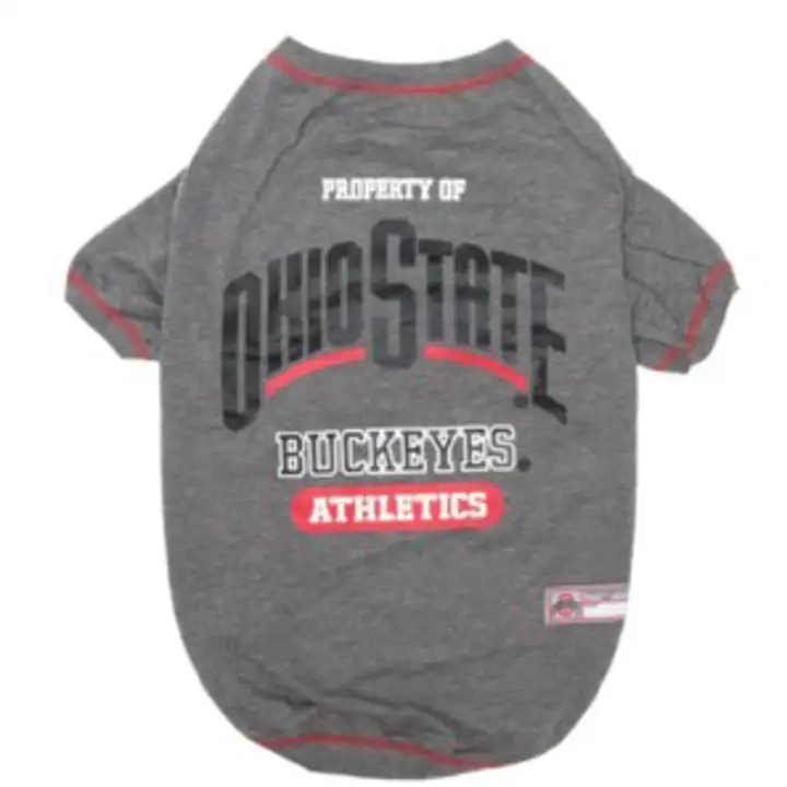 T-shirt pour animaux domestiques Ohio State Buckeyes