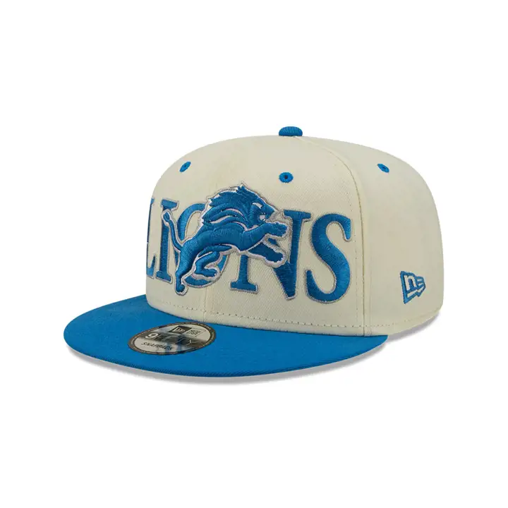 Casquette Detroit Lions NFL 2T Chrome Classic 9FIFTY IVO/LBL