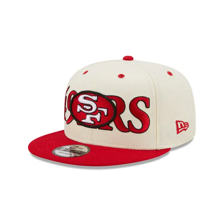 Casquette San Francisco 49ers NFL 2T Chrome Classic 9FIFTY IVO/ROUGE