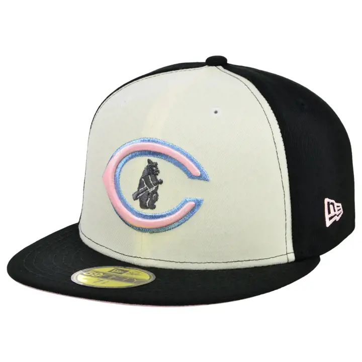 CHICAGO CUBS MLB COLOR UV 59FIFTY CHROME/NOIR/ROSE arg/noir/r