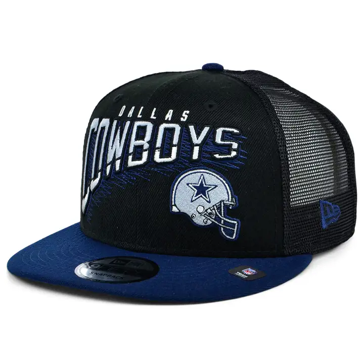 Casquette Trucker NFL 9FIFTY Dallas Cowboys noire/marine