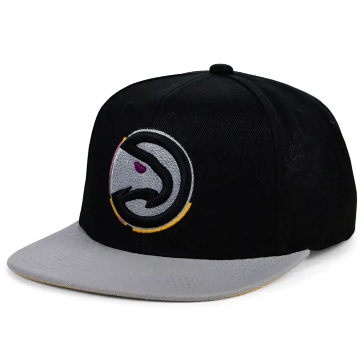 Casquette NBA ATLANTA HAWKS B6 SNAPBACK noire