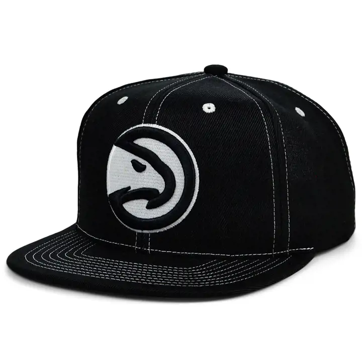 Casquette snapback NBA lumineuse ATLANA HAWKS noire