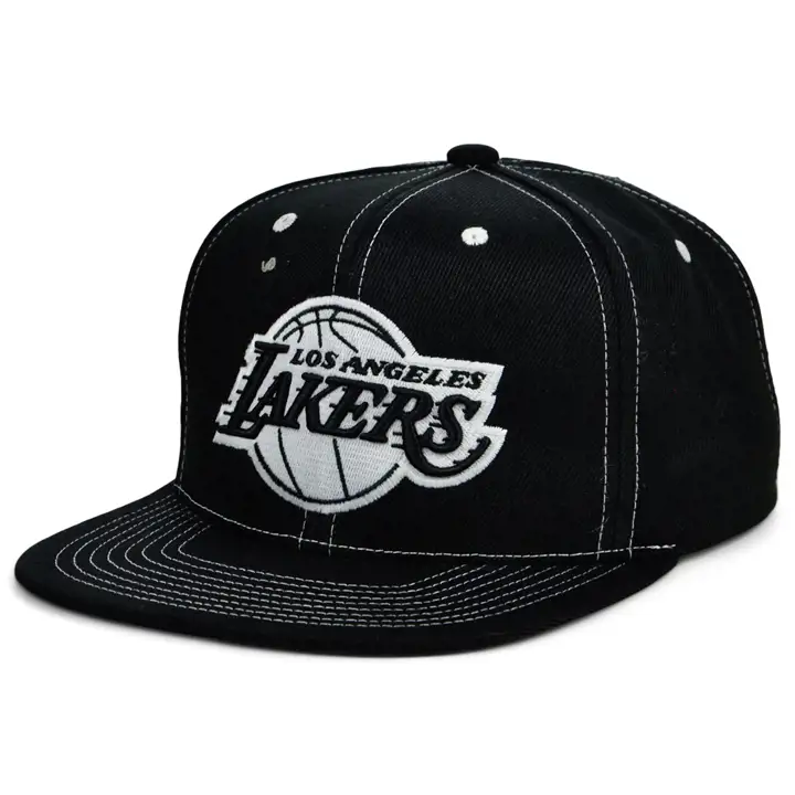 CASQUETTE SNAPBACK NOIRE LOS ANGELES LAKERS NBA GLOW UP
