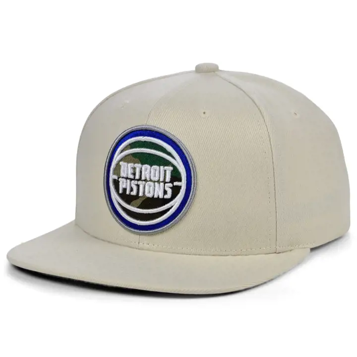 Casquette NBA OFF WHITE DETROIT PISTONS beige/camouflage