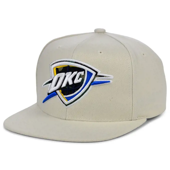 OKLAHOMA CITY THUNDER NBA OFF WHITE SNAPBACK BEIGE/camouflage