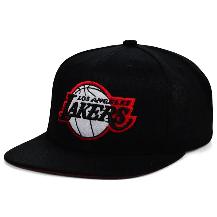 LOS ANGELES LAKERS NBA BRED SNAPBACK noir