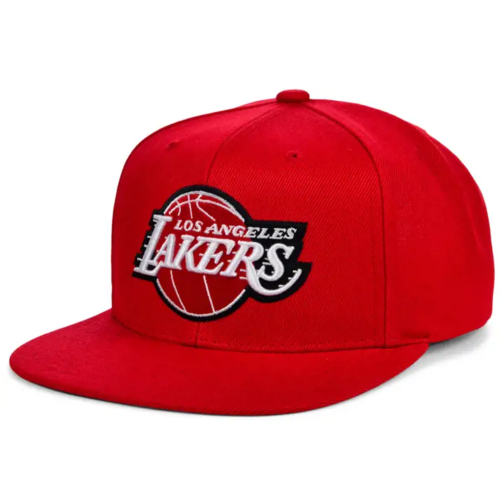 LOS ANGELES LAKERS NBA BRED SNAPBACK ROUGE