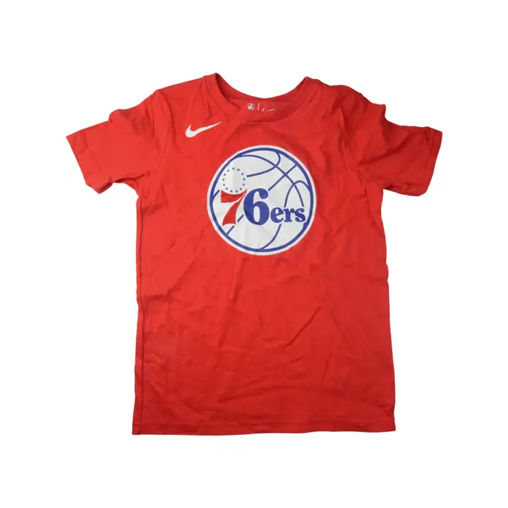 T-shirt NBA Jeunesse ES Logo Philadelphia 76ers 21 Marine