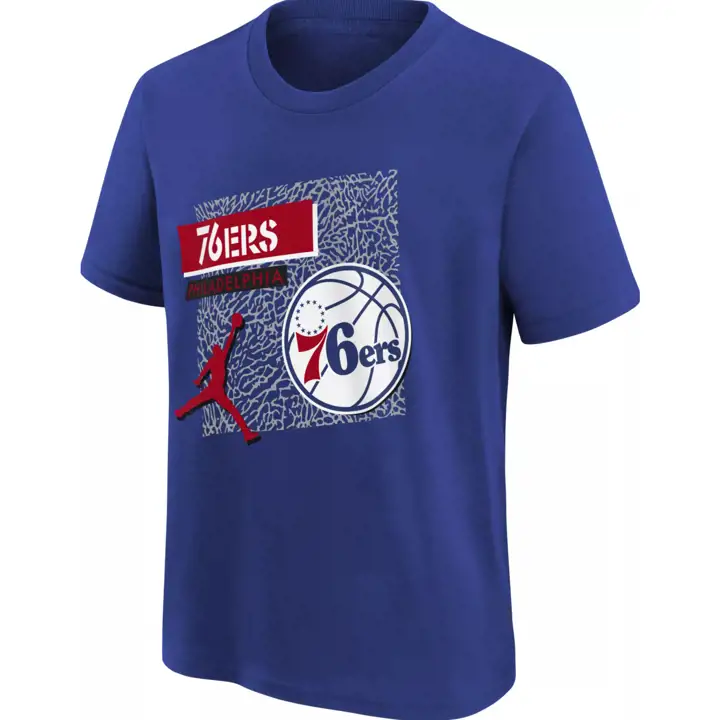 T-shirt NBA Statement Philadelphia 76ers 21 Marine