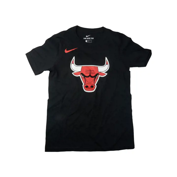 T-shirt Chicago Bulls NBA Jeune Logo ES 21 noir