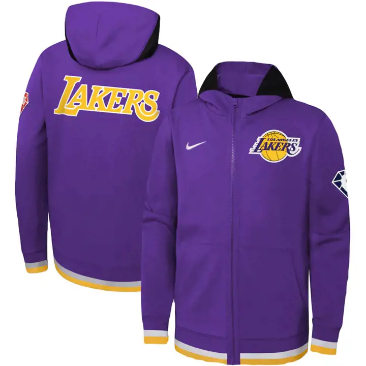 Los Angeles Lakers NBA Youth Showtime FZ Hood 21 pur