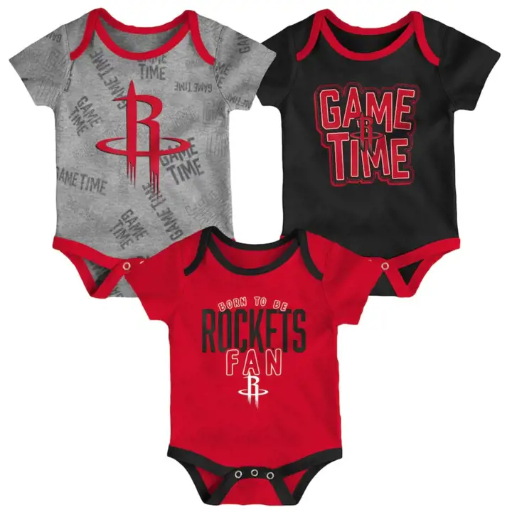 Ensemble 3 pièces de grenouillères Houston Rockets NBA GameTime 21 Bleu marine