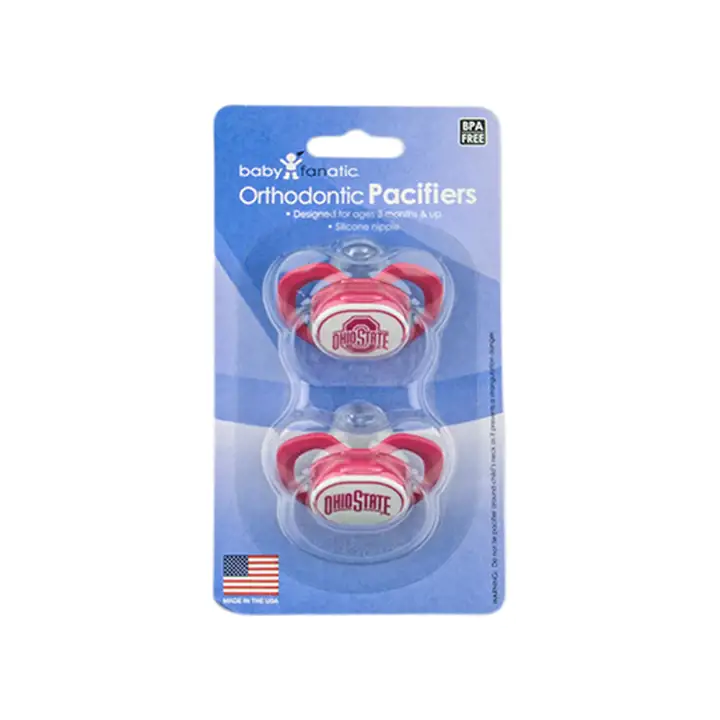 Sucs de la marque Ohio State Buckeyes, lot de 2, rose