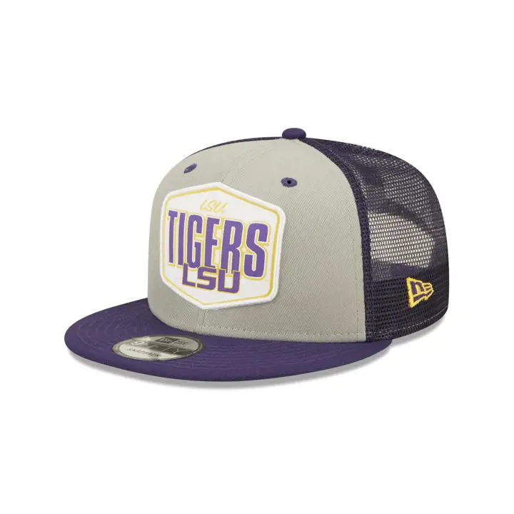 L.S.U. NCAA Écusson en maille filet Gry Snap pur/gry