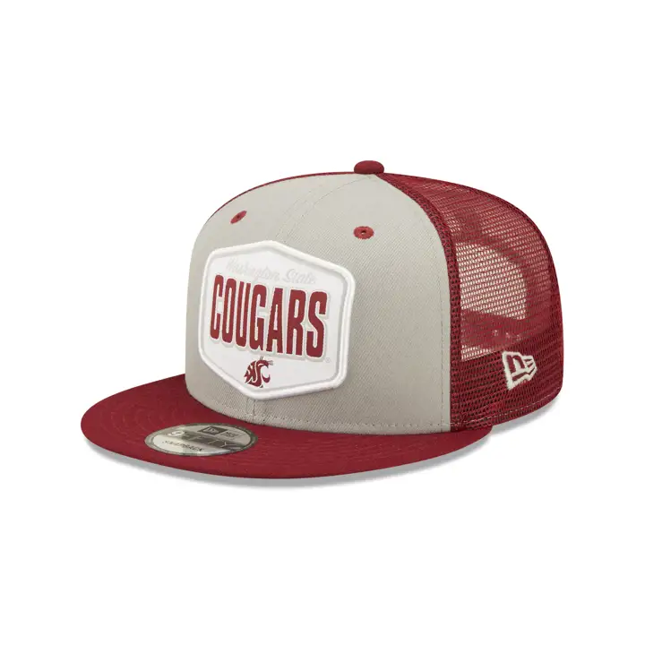 Washington State Cougars NCAA Écusson maille Gry Snap rouge/gris