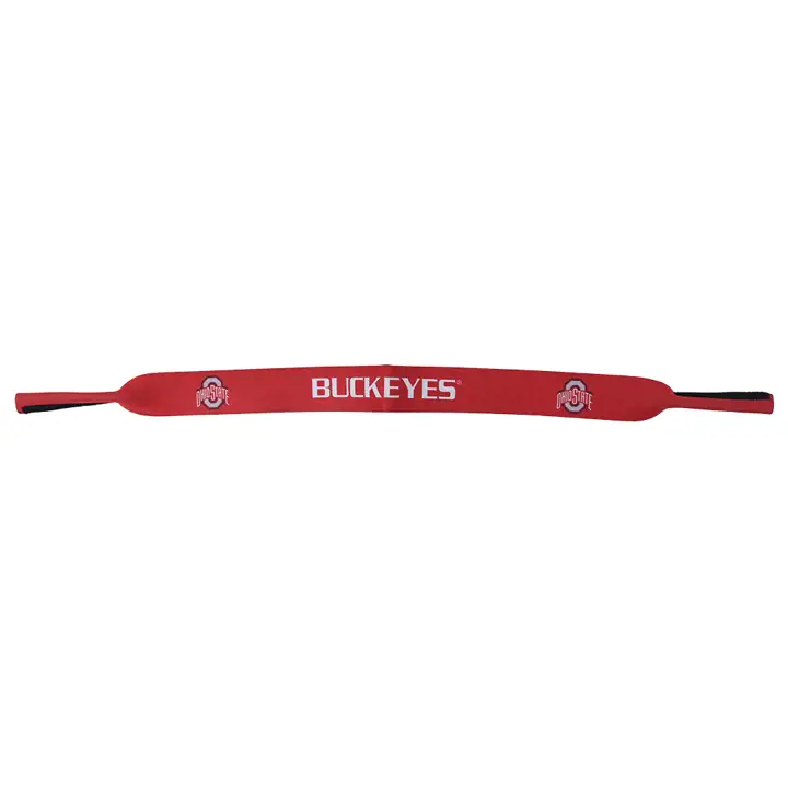 Sangle de lunettes en néoprène Ohio State Buckeyes rouge