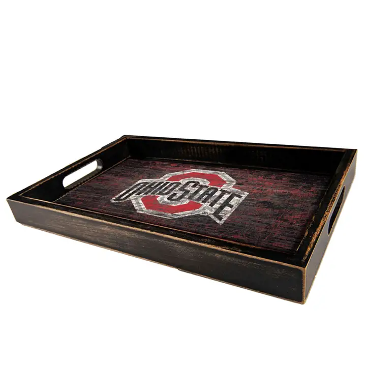 Plateau style usé « Buckeyes » de l'Ohio State