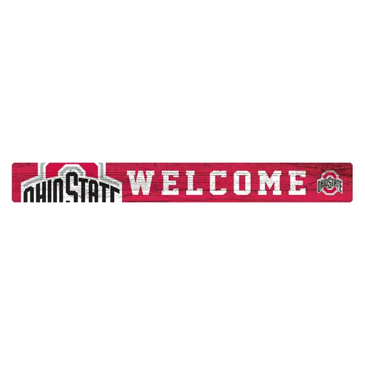 Bandeau de bienvenue Ohio State Buckeyes de 40 cm