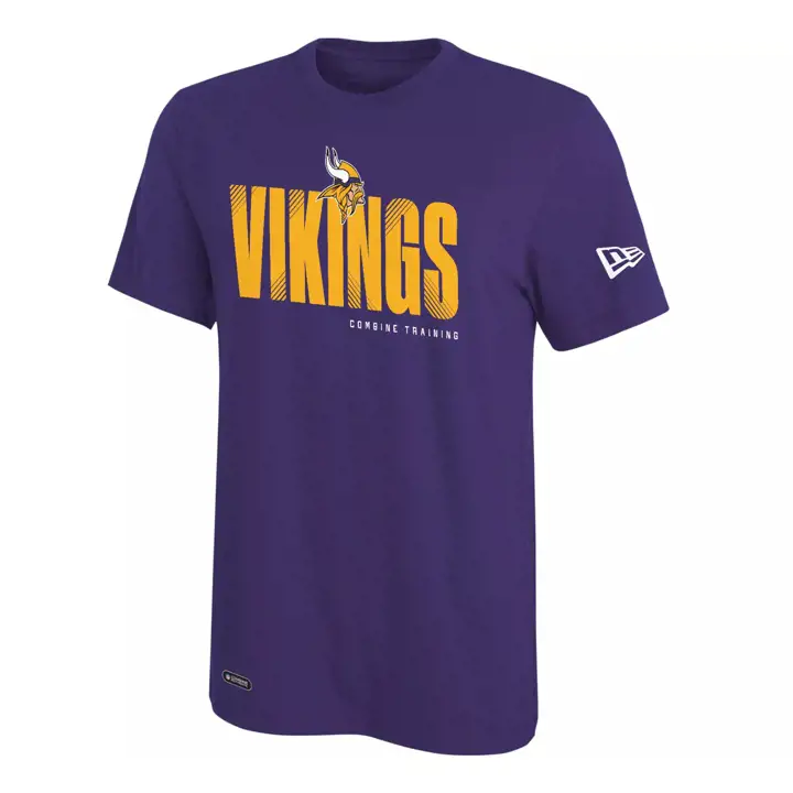 T-shirt Minnesota Vikings NFL Combine Hash It Out 21 violet