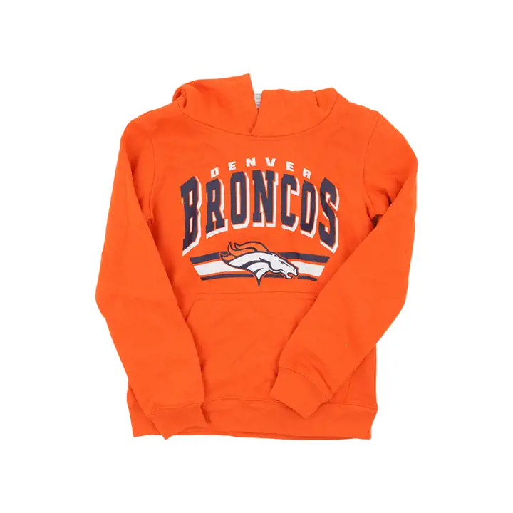 Denver Broncos NFL Youth BF Fleece Hoodie 21 Marine