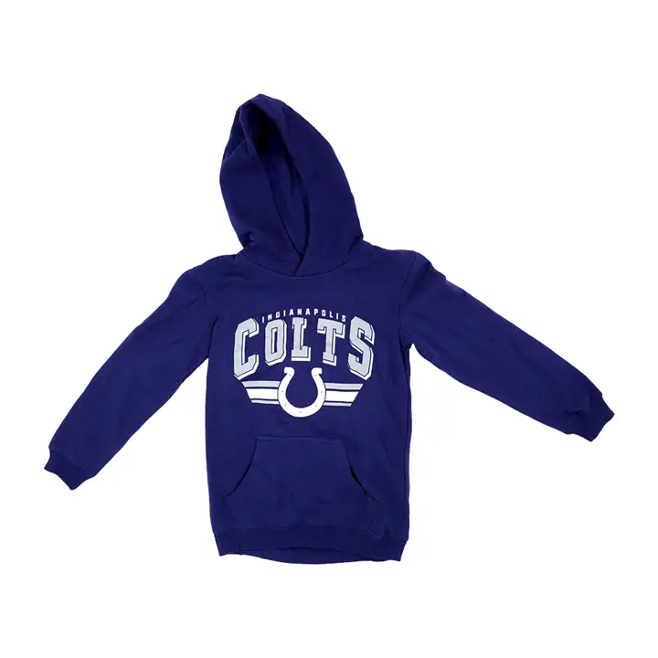 Sweat à capuche polaire jeune Indianapolis Colts NFL BF 21 bleu