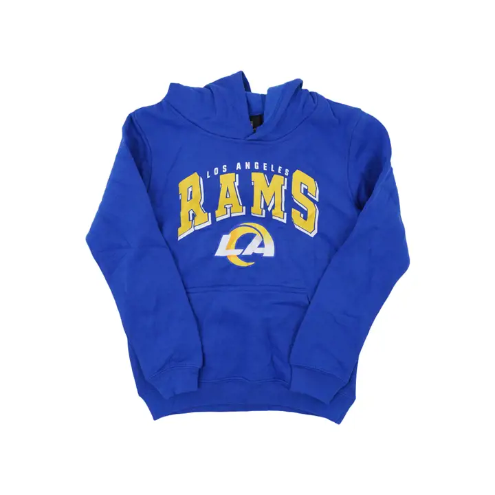 Sweat à capuche polaire Los Angeles Rams NFL Youth BF 21 rbl