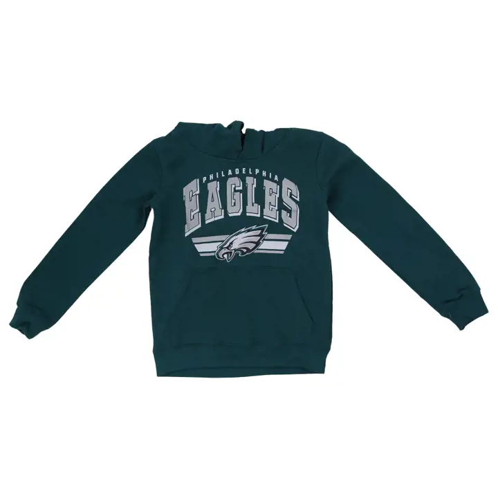 Sweat à capuche polaire NFL Philadelphia Eagles pour enfant 21 vert