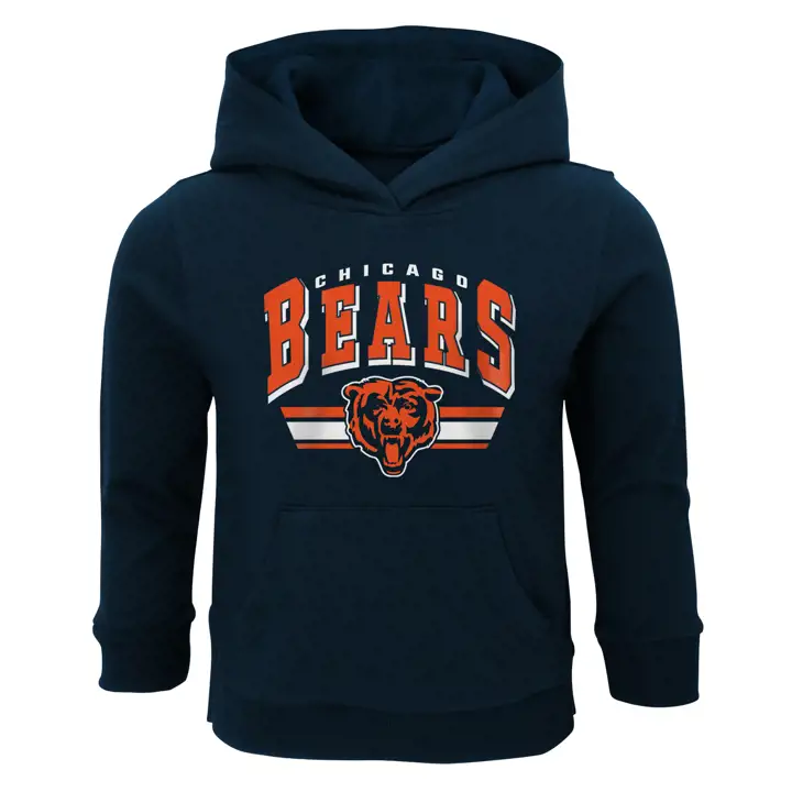 Chicago Bears NFL Toddler BF Fleece Hoodie 21 Navy