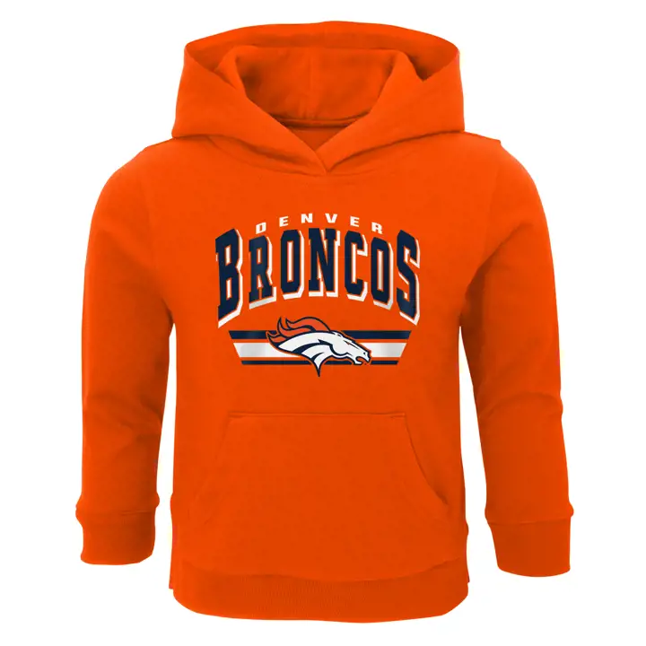 Hoodie polaire BF enfant NFL Denver Broncos 21 marine
