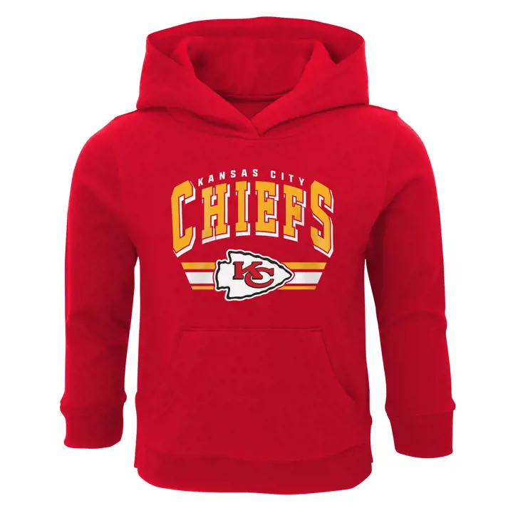 Sweat à capuche polaire Kansas City Chiefs NFL pour tout-petit 21 Rouge