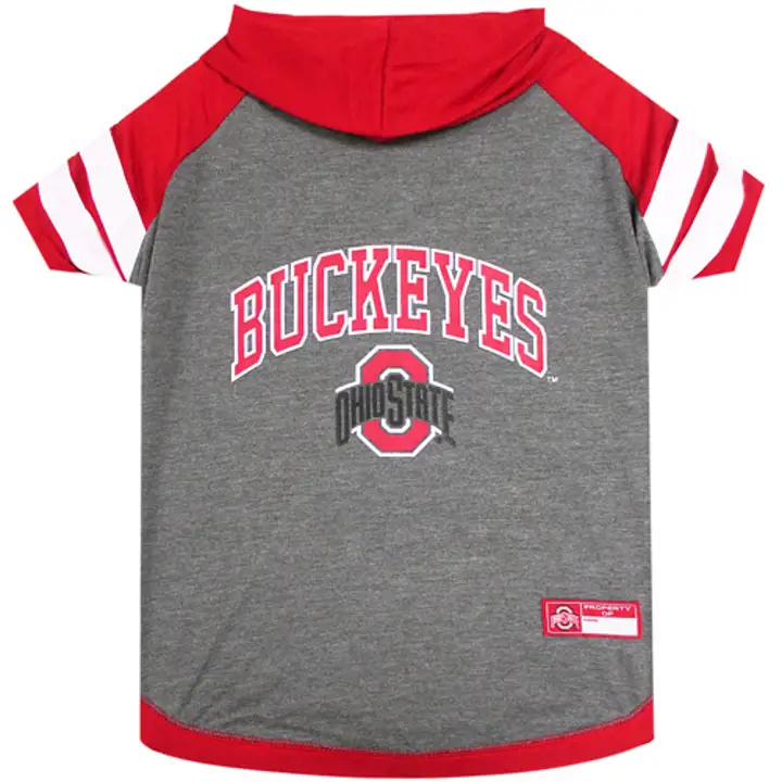 Ohio St B T-shirt à capuche pour animaux de compagnie