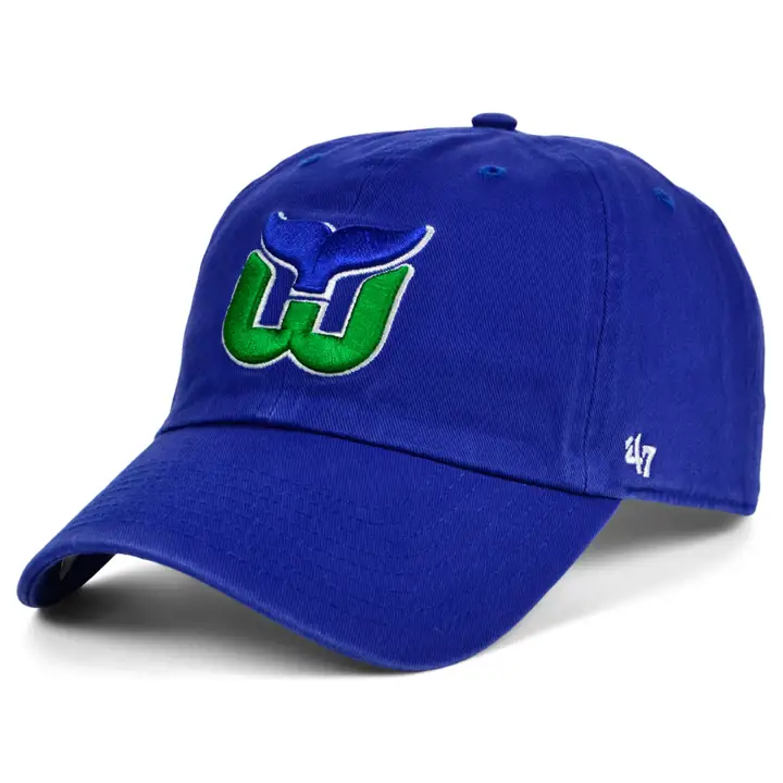 Casquette ajustable vintage Hartford Whalers NHL
